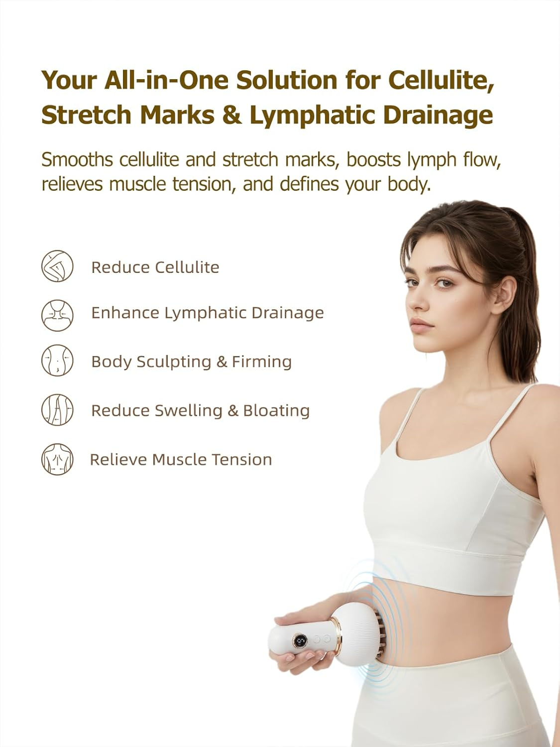 Fluvia™ Heated Lymphatic Drainage Massager