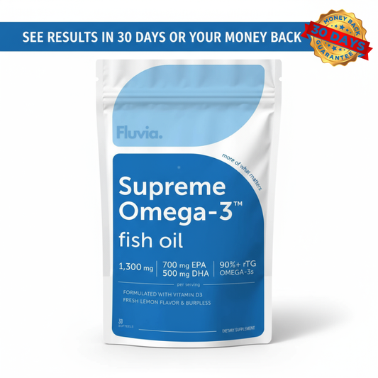 Supreme Omega-3 Fish Oil Softgels w/Ultra High EPA & DHA