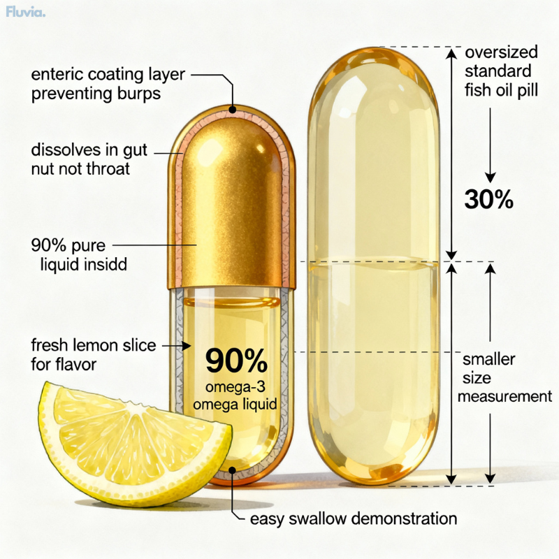 Supreme Omega-3 Fish Oil Softgels w/Ultra High EPA & DHA