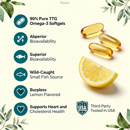 Supreme Omega-3 Fish Oil Softgels w/Ultra High EPA & DHA