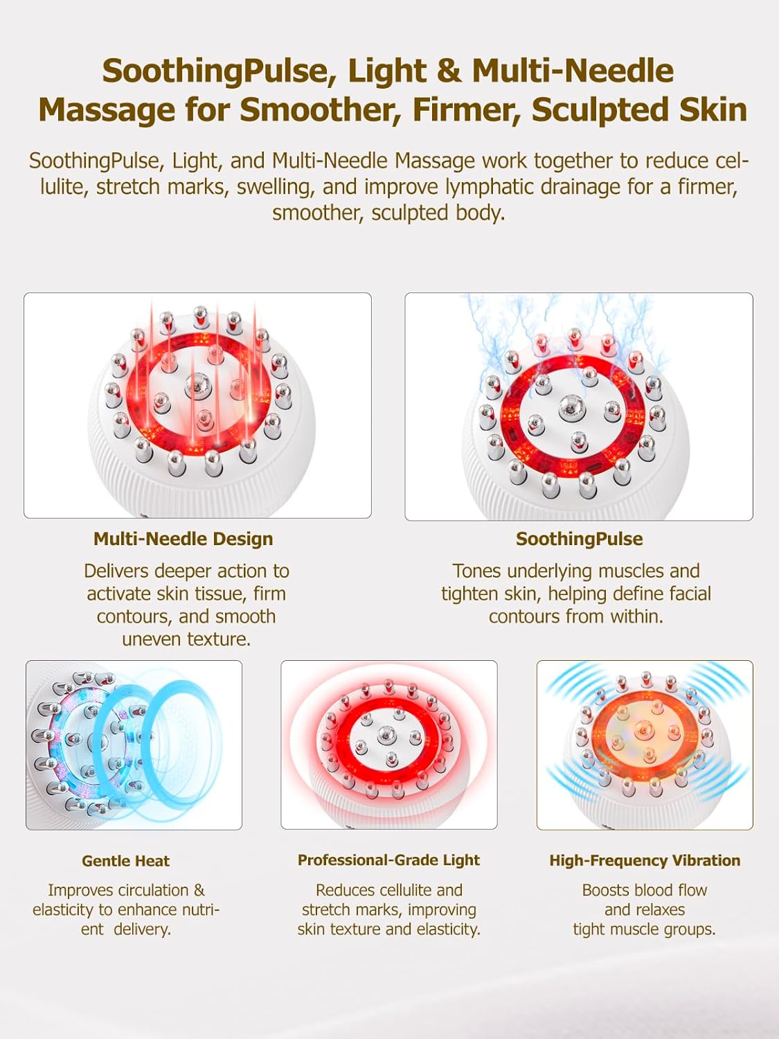 Fluvia™ Heated Lymphatic Drainage Massager
